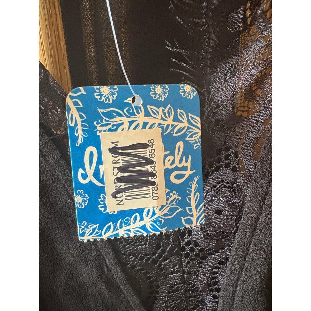 Free People Intimately Black Slip Whimsgoth Y2K Dress Size Large - Picture 7 of 10